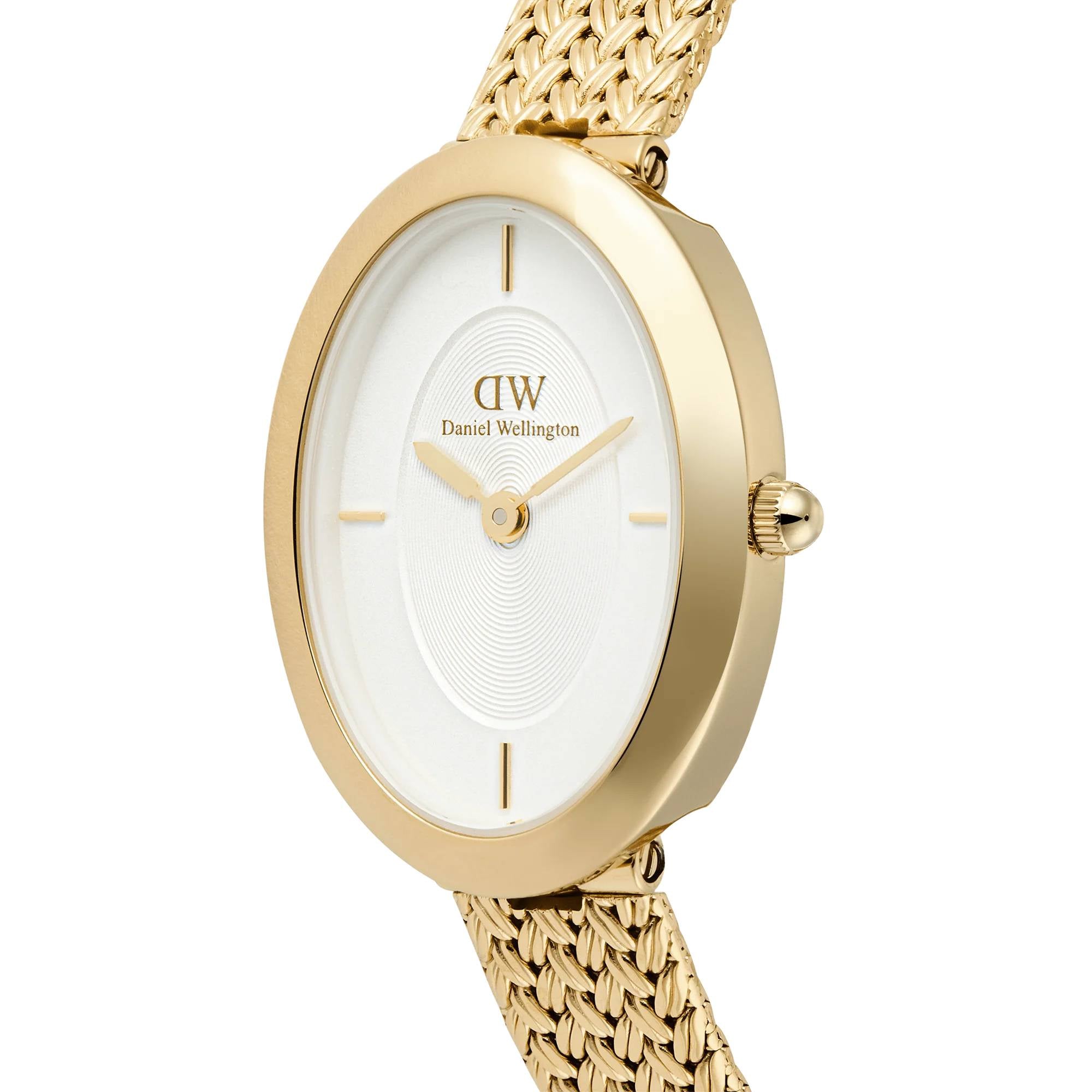 Orologio Donna Daniel Wellington Acciaio Dorato Juliette Braided DW00100882